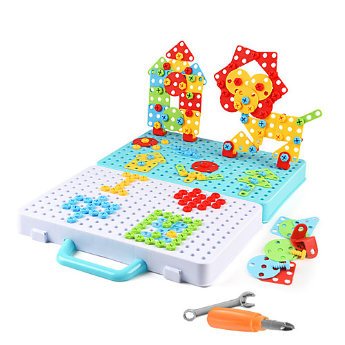 Building Blocks Construction Set Toys Screw Toy 316 pcs Family Bolster compatible Legoing Electronic DIY Hand-made Boys and Girls Toy Gift / Kid's
Building Blocks Construction Set Toys Screw Toy 316 pcs Family Bolster compatible Legoing Electronic DIY Hand-made Boys and Girls Toy Gift / Kid's