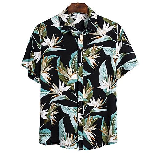 Men's Floral Shirt Basic Boho Daily Beach Classic Collar Rainbow / Short Sleeve
Men's Floral Shirt Basic Boho Daily Beach Classic Collar Rainbow / Short Sleeve