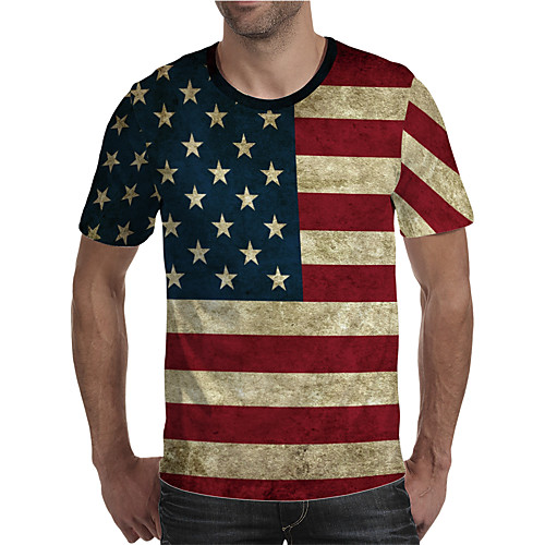 Men's Holiday Going out Street chic / Exaggerated T-shirt - Geometric / Color Block / 3D Print Rainbow
Men's Holiday Going out Street chic / Exaggerated T-shirt - Geometric / Color Block / 3D Print Rainbow