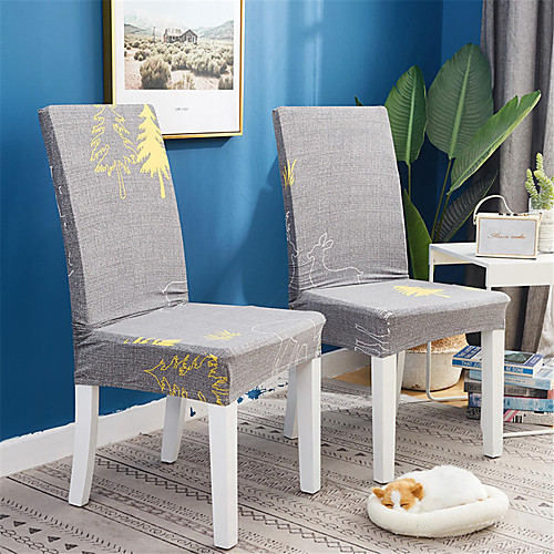 2 Pack Cartoon Deer Print Super Fit Stretch Chair Cover Stretch Removable Washable Dining Room Chair Protector Slipcovers Home Decor Dining Room Seat Cover
2 Pack Cartoon Deer Print Super Fit Stretch Chair Cover Stretch Removable Washable Dining Room Chair Protector Slipcovers Home Decor Dining Room Seat Cover