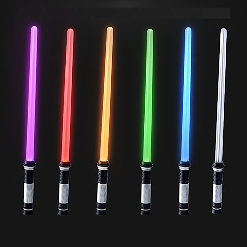 LED Lighting Lightsabers Warrior Transformable Glow Plastic Shell Kid's Adults All Toy Gift 2 pcs
LED Lighting Lightsabers Warrior Transformable Glow Plastic Shell Kid's Adults All Toy Gift 2 pcs