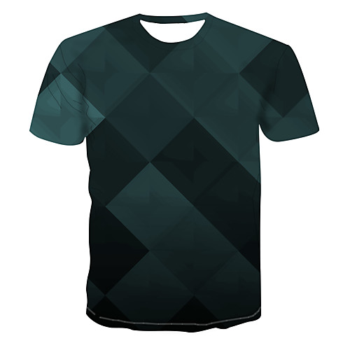 Men's Club Weekend Street chic / Punk & Gothic T-shirt - Geometric / 3D / Abstract Print Army Green
Men's Club Weekend Street chic / Punk & Gothic T-shirt - Geometric / 3D / Abstract Print Army Green