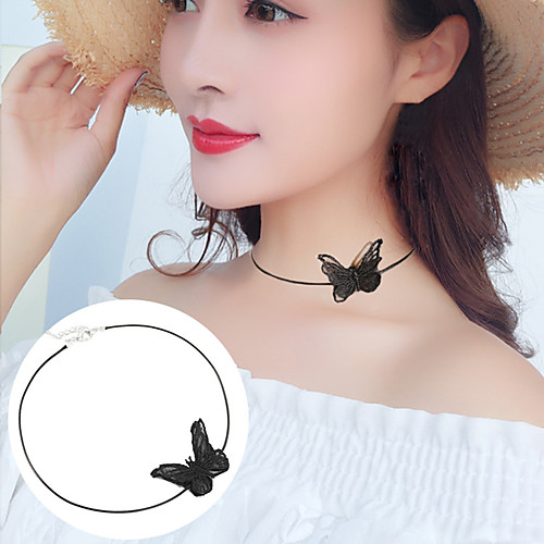 Women's Choker Necklace Necklace Friends European Romantic Casual / Sporty Sweet Chrome Black 30 cm Necklace Jewelry 1pc For Street Festival
Women's Choker Necklace Necklace Friends European Romantic Casual / Sporty Sweet Chrome Black 30 cm Necklace Jewelry 1pc For Street Festival