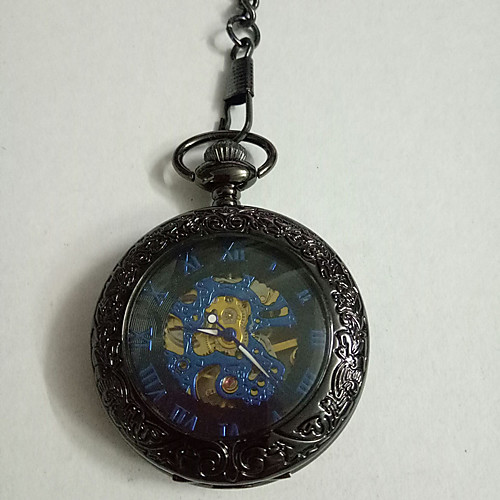 Unisex Pocket Watch Mechanical manual-winding Titanium Alloy Black Creative Casual Watch Analog Casual - Black / Stainless Steel
Unisex Pocket Watch Mechanical manual-winding Titanium Alloy Black Creative Casual Watch Analog Casual - Black / Stainless Steel