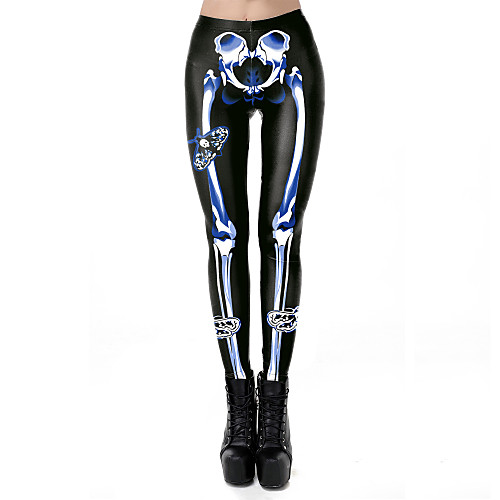 Pants Skeleton / Skull Adults' Cosplay Costumes Bodysuits Halloween Women's Black Skull Halloween
Pants Skeleton / Skull Adults' Cosplay Costumes Bodysuits Halloween Women's Black Skull Halloween