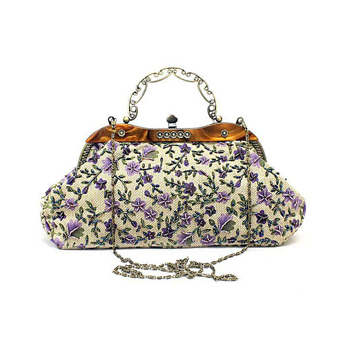 Women's Flower Polyester Evening Bag Floral Print Black / Purple / Blushing Pink
Women's Flower Polyester Evening Bag Floral Print Black / Purple / Blushing Pink