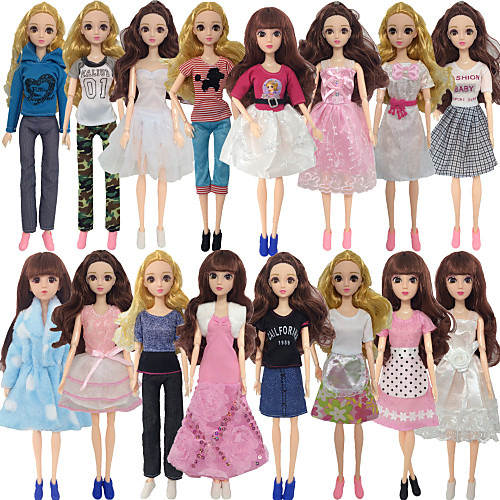 Doll accessories Doll Clothes Doll Dress Simple Creative Kawaii Clothing Fabrics 1-8 pcs Children's All Toy Gift
Doll accessories Doll Clothes Doll Dress Simple Creative Kawaii Clothing Fabrics 1-8 pcs Children's All Toy Gift
