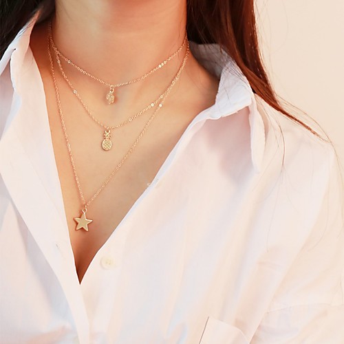 Women's Necklace Friends European Romantic Casual / Sporty Sweet Chrome Gold 45 cm Necklace Jewelry 1pc For Street Festival
Women's Necklace Friends European Romantic Casual / Sporty Sweet Chrome Gold 45 cm Necklace Jewelry 1pc For Street Festival