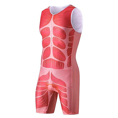21Grams Men's Sleeveless Triathlon Tri Suit Black Fuchsia Geometic Bike Clothing Suit UV Resistant Breathable 3D Pad Quick Dry Sweat-wicking Sports Solid Color Mountain Bike MTB Road Bike Cycling
21Grams Men's Sleeveless Triathlon Tri Suit Black Fuchsia Geometic Bike Clothing Suit UV Resistant Breathable 3D Pad Quick Dry Sweat-wicking Sports Solid Color Mountain Bike MTB Road Bike Cycling