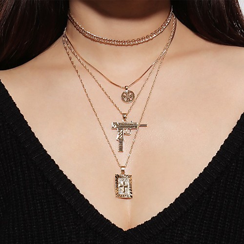Women's Necklace Friends European Romantic Casual / Sporty Sweet Chrome Gold Silver 50 cm Necklace Jewelry 1pc For Street Festival
Women's Necklace Friends European Romantic Casual / Sporty Sweet Chrome Gold Silver 50 cm Necklace Jewelry 1pc For Street Festival