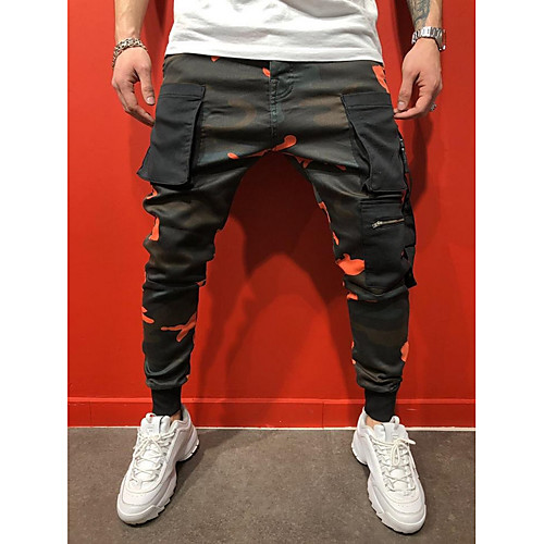 Men's Sporty Chinos / Sweatpants Pants - Camouflage Yellow Orange Army Green US32 / UK32 / EU40 US34 / UK34 / EU42 US36 / UK36 / EU44
Men's Sporty Chinos / Sweatpants Pants - Camouflage Yellow Orange Army Green US32 / UK32 / EU40 US34 / UK34 / EU42 US36 / UK36 / EU44