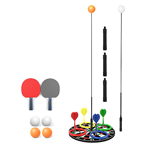 Table Tennis Trainer Sports ABS Leisure Decompression Sports Fitness Portable Elastic Shaft Stress Relief For Men Women / Kid's
Table Tennis Trainer Sports ABS Leisure Decompression Sports Fitness Portable Elastic Shaft Stress Relief For Men Women / Kid's