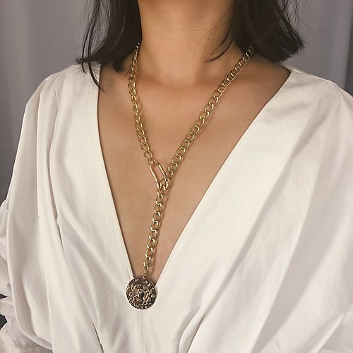 Women's Necklace Friends European Romantic Casual / Sporty Sweet Chrome Gold 60 cm Necklace Jewelry 1pc For Street Festival
Women's Necklace Friends European Romantic Casual / Sporty Sweet Chrome Gold 60 cm Necklace Jewelry 1pc For Street Festival