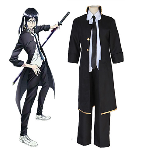 Inspired by K Kuroh Yatogami Anime Cosplay Costumes Japanese Cosplay Suits Pants Cloak Tie For Men's Women's
Inspired by K Kuroh Yatogami Anime Cosplay Costumes Japanese Cosplay Suits Pants Cloak Tie For Men's Women's