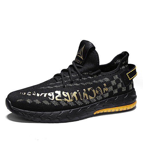 Men's Mesh Summer / Spring & Summer Sporty / Casual Athletic Shoes Running Shoes Breathable Black / Yellow / Black / Green
Men's Mesh Summer / Spring & Summer Sporty / Casual Athletic Shoes Running Shoes Breathable Black / Yellow / Black / Green