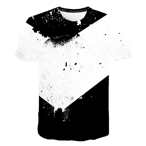 Men's Daily Sports Street chic / Exaggerated T-shirt - Geometric / Color Block / 3D Print Rainbow
Men's Daily Sports Street chic / Exaggerated T-shirt - Geometric / Color Block / 3D Print Rainbow