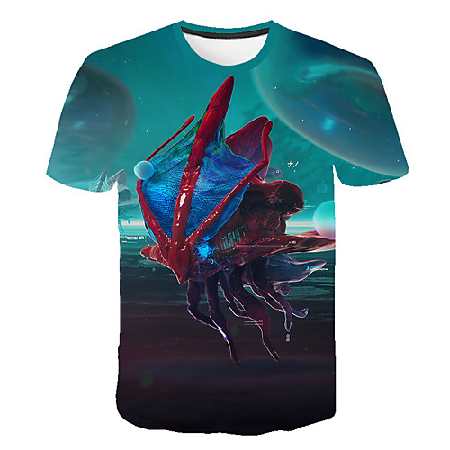 Men's Daily Sports Street chic / Exaggerated T-shirt - Color Block / 3D / Abstract Print Green
Men's Daily Sports Street chic / Exaggerated T-shirt - Color Block / 3D / Abstract Print Green