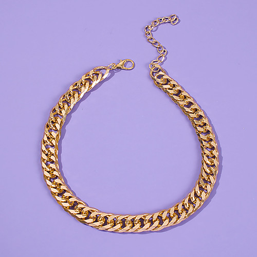 Women's Choker Necklace Chain Necklace Necklace Chunky XOXO Vertical / Gold bar Precious Statement Unique Design Basic Punk Gold Plated Gold 41 cm Necklace Jewelry For Party Evening Street Festival
Women's Choker Necklace Chain Necklace Necklace Chunky XOXO Vertical / Gold bar Precious Statement Unique Design Basic Punk Gold Plated Gold 41 cm Necklace Jewelry For Party Evening Street Festival