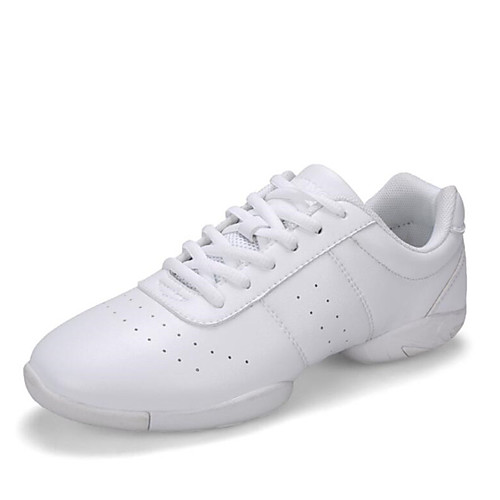 Girls' Ballroom Shoes Faux Leather Lace-up Sneaker Flat Heel Customizable Dance Shoes White / Black
Girls' Ballroom Shoes Faux Leather Lace-up Sneaker Flat Heel Customizable Dance Shoes White / Black
