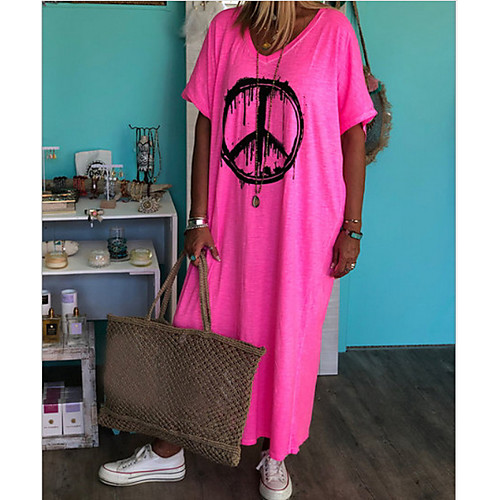 Women's Maxi Blushing Pink Dress Boho Spring & Summer Holiday Vacation Beach Loose Plain M L Loose
Women's Maxi Blushing Pink Dress Boho Spring & Summer Holiday Vacation Beach Loose Plain M L Loose