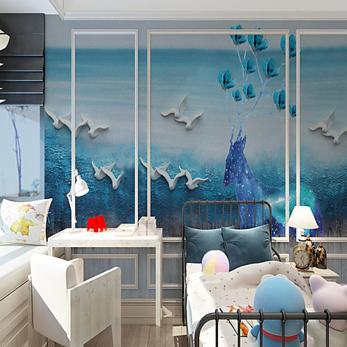 Custom self-adhesive mural wallpaper tree climbing bear picture children cartoon style suitable for bedroom children's room school party Wallpaper / Mural / Wall Cloth Room Wallcovering
Custom self-adhesive mural wallpaper tree climbing bear picture children cartoon style suitable for bedroom children's room school party Wallpaper / Mural / Wall Cloth Room Wallcovering