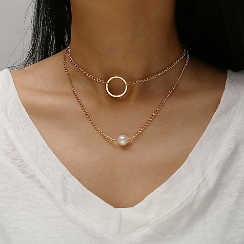 Women's Choker Necklace Necklace Friends European Romantic Casual / Sporty Sweet Chrome Gold Silver 30 cm Necklace Jewelry 1pc For Street Festival
Women's Choker Necklace Necklace Friends European Romantic Casual / Sporty Sweet Chrome Gold Silver 30 cm Necklace Jewelry 1pc For Street Festival