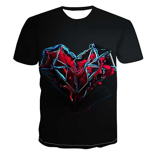 Men's Club Weekend Street chic / Punk & Gothic T-shirt - 3D / Abstract / Graphic Print Black
Men's Club Weekend Street chic / Punk & Gothic T-shirt - 3D / Abstract / Graphic Print Black