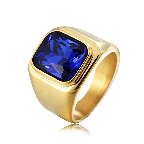 Men's Ring Crystal 1pc Black Blue Red Titanium Steel Stone Square Vintage Fashion Birthday Party Evening Jewelry Geometrical Precious
Men's Ring Crystal 1pc Black Blue Red Titanium Steel Stone Square Vintage Fashion Birthday Party Evening Jewelry Geometrical Precious
