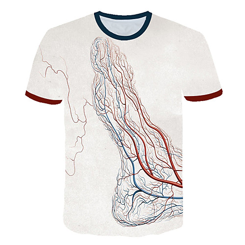 Men's Daily Sports Street chic / Exaggerated T-shirt - Color Block / 3D / Abstract Print Rainbow
Men's Daily Sports Street chic / Exaggerated T-shirt - Color Block / 3D / Abstract Print Rainbow