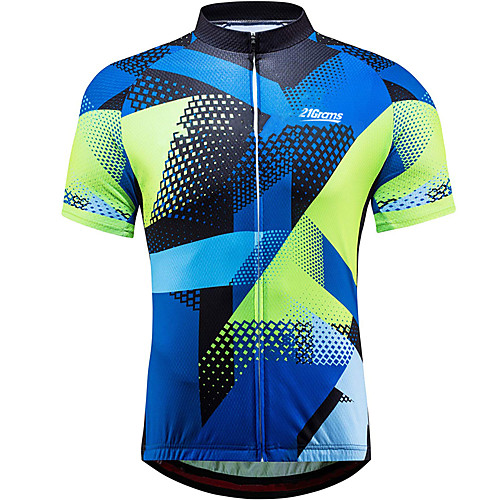 21Grams Men's Short Sleeve Cycling Jersey 100% Polyester BlueGreen Plaid / Checkered Bike Jersey Top Mountain Bike MTB Road Bike Cycling UV Resistant Breathable Quick Dry Sports Clothing Apparel
21Grams Men's Short Sleeve Cycling Jersey 100% Polyester BlueGreen Plaid / Checkered Bike Jersey Top Mountain Bike MTB Road Bike Cycling UV Resistant Breathable Quick Dry Sports Clothing Apparel