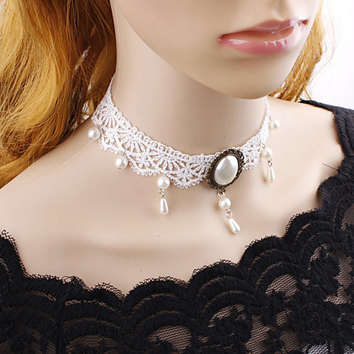 Women's Choker Necklace Necklace Friends European Romantic Casual / Sporty Sweet Chrome White 30 cm Necklace Jewelry 1pc For Street Festival
Women's Choker Necklace Necklace Friends European Romantic Casual / Sporty Sweet Chrome White 30 cm Necklace Jewelry 1pc For Street Festival