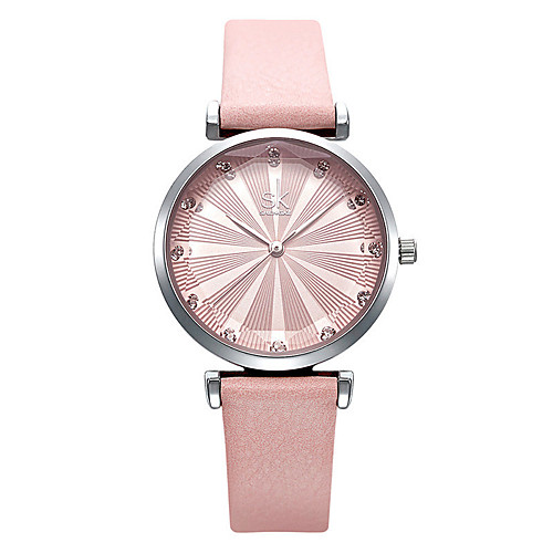 Women's Quartz Watches Casual Fashion PU Leather Japanese Quartz Blushing Pink Green Blue Water Resistant / Waterproof 30 m 1 pc Analog One Year Battery Life
Women's Quartz Watches Casual Fashion PU Leather Japanese Quartz Blushing Pink Green Blue Water Resistant / Waterproof 30 m 1 pc Analog One Year Battery Life