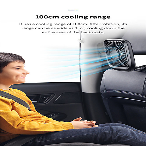 Baseus Foldable Mini USB Fans Car Back Seat Cooler Fan Portable Air Cooling Fan for Home Travel Car Headrest Desktop Office Fans
Baseus Foldable Mini USB Fans Car Back Seat Cooler Fan Portable Air Cooling Fan for Home Travel Car Headrest Desktop Office Fans