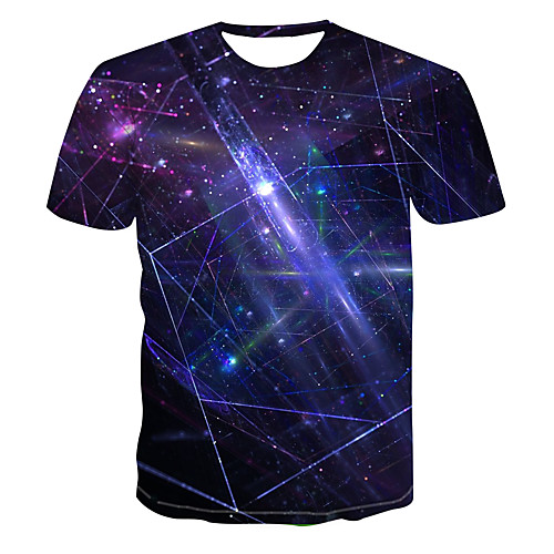 Men's Club Weekend Street chic / Punk & Gothic T-shirt - Galaxy / 3D / Abstract Print Navy Blue
Men's Club Weekend Street chic / Punk & Gothic T-shirt - Galaxy / 3D / Abstract Print Navy Blue