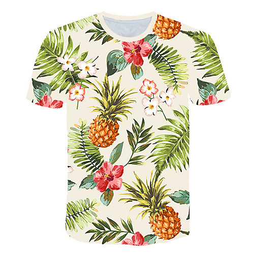 Men's Daily Sports Street chic / Exaggerated T-shirt - Geometric / 3D / Fruit Pineapple, Print Rainbow
Men's Daily Sports Street chic / Exaggerated T-shirt - Geometric / 3D / Fruit Pineapple, Print Rainbow