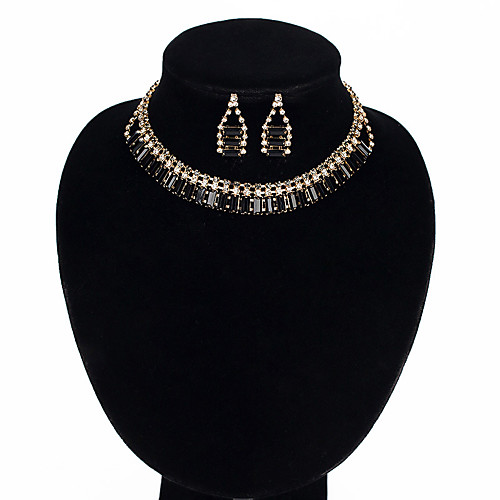 Women's Black Chain Necklace Collar Necklace Necklace Tennis Chain Simple Luxury Trendy Casual / Sporty Copper Silver Plated Imitation Diamond Black 45 cm Necklace Jewelry 1pc For Wedding Party
Women's Black Chain Necklace Collar Necklace Necklace Tennis Chain Simple Luxury Trendy Casual / Sporty Copper Silver Plated Imitation Diamond Black 45 cm Necklace Jewelry 1pc For Wedding Party