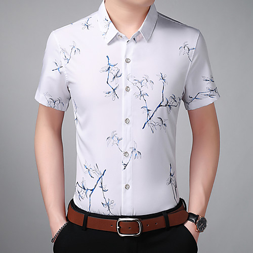 Men's Daily Weekend Basic / Elegant Shirt - Floral / 3D / Solid Colored Black
Men's Daily Weekend Basic / Elegant Shirt - Floral / 3D / Solid Colored Black