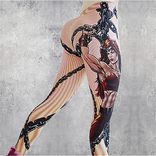 Women's High Waist Yoga Pants Winter 3D Print Yellow / Black Running Fitness Gym Workout Leggings Sport Activewear Quick Dry Butt Lift Tummy Control High Elasticity Skinny 
Women's High Waist Yoga Pants Winter 3D Print Yellow / Black Running Fitness Gym Workout Leggings Sport Activewear Quick Dry Butt Lift Tummy Control High Elasticity Skinny