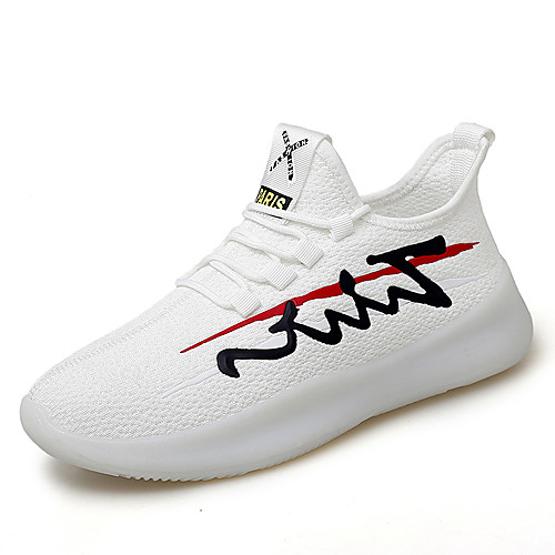Men's Tissage Volant Fall / Spring & Summer Sporty / Casual Athletic Shoes Running Shoes / Walking Shoes Breathable Slogan Black and White / Black / Yellow
Men's Tissage Volant Fall / Spring & Summer Sporty / Casual Athletic Shoes Running Shoes / Walking Shoes Breathable Slogan Black and White / Black / Yellow