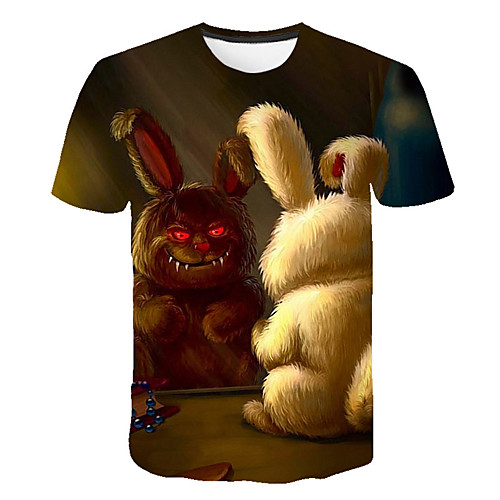 Men's Daily Sports Street chic / Exaggerated T-shirt - Color Block / 3D / Cartoon Print Rainbow
Men's Daily Sports Street chic / Exaggerated T-shirt - Color Block / 3D / Cartoon Print Rainbow