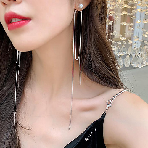 Women's Stud Earrings Earrings Classic Fashion Elegant Trendy Romantic Fashion Cute Earrings Jewelry Gold / Silver For Party Evening Engagement Prom Birthday Beach 1 Pair
Women's Stud Earrings Earrings Classic Fashion Elegant Trendy Romantic Fashion Cute Earrings Jewelry Gold / Silver For Party Evening Engagement Prom Birthday Beach 1 Pair