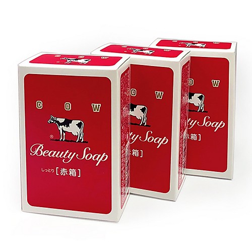 Cow Milk Soap Bar, Ultra moisturizing cream Soap Bar Home Bath Essential 3 PCS Made in Japan
Cow Milk Soap Bar, Ultra moisturizing cream Soap Bar Home Bath Essential 3 PCS Made in Japan