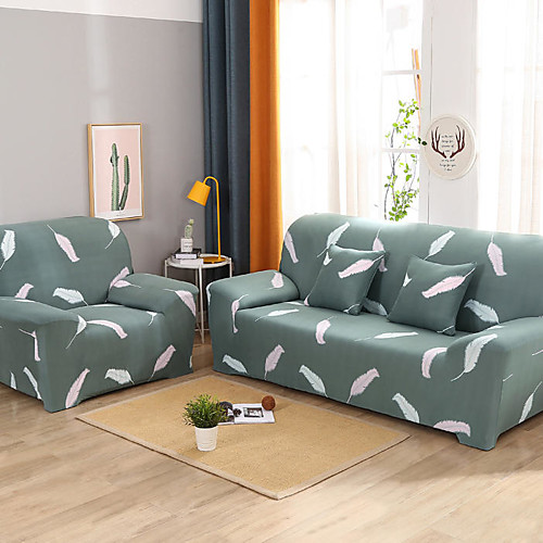 Feather Print Dustproof All-powerful Slipcovers Stretch Sofa Cover Super Soft Fabric Couch Cover with One Free Pillow Case
Feather Print Dustproof All-powerful Slipcovers Stretch Sofa Cover Super Soft Fabric Couch Cover with One Free Pillow Case