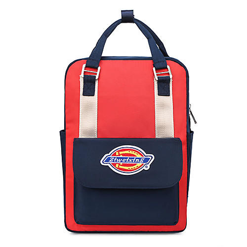 Large Capacity Nylon Sashes / Ribbons Commuter Backpack Color Block Daily Blushing Pink / Dusty Rose / Red
Large Capacity Nylon Sashes / Ribbons Commuter Backpack Color Block Daily Blushing Pink / Dusty Rose / Red