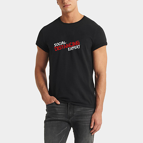 Men's Daily Sports Business / Basic T-shirt - Solid Colored / Letter Black & White, Print Black
Men's Daily Sports Business / Basic T-shirt - Solid Colored / Letter Black & White, Print Black