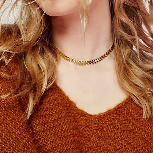 Women's Necklace Friends European Romantic Casual / Sporty Sweet Chrome Gold Silver 28 cm Necklace Jewelry 1pc For Street Festival
Women's Necklace Friends European Romantic Casual / Sporty Sweet Chrome Gold Silver 28 cm Necklace Jewelry 1pc For Street Festival