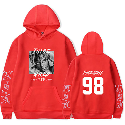 Inspired by Cosplay Juice Wrld Cosplay Costume Hoodie Pure Cotton Print Printing Hoodie For Men's / Women's
Inspired by Cosplay Juice Wrld Cosplay Costume Hoodie Pure Cotton Print Printing Hoodie For Men's / Women's