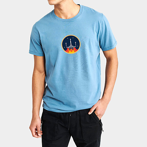 Men's Daily Sports Business / Basic T-shirt - Galaxy / Rainbow Black & White, Print Black
Men's Daily Sports Business / Basic T-shirt - Galaxy / Rainbow Black & White, Print Black