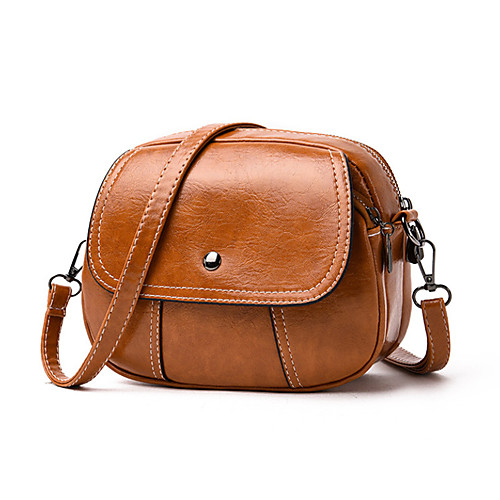 Women's Polyester / PU Crossbody Bag Solid Color Blushing Pink / Brown / Black
Women's Polyester / PU Crossbody Bag Solid Color Blushing Pink / Brown / Black