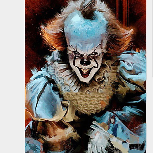 Full Square Drill 5D DIY Diamond Painting Horror Clown Embroidery Cross Stitch Mosaic Home Decor Gift
Full Square Drill 5D DIY Diamond Painting Horror Clown Embroidery Cross Stitch Mosaic Home Decor Gift